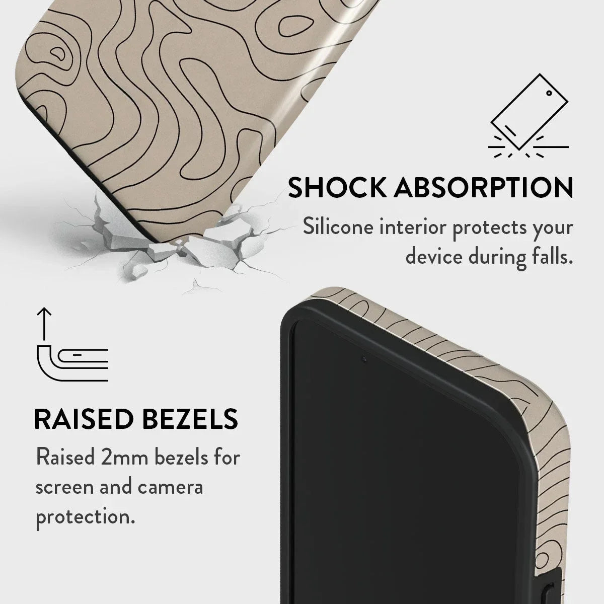 Wild Terrain Personalized Pattern Case For IPHONE 16ProMax 15 14 13 12 11 PRO Plus Acrylic TPU Two in one Magnetic Phone Cases