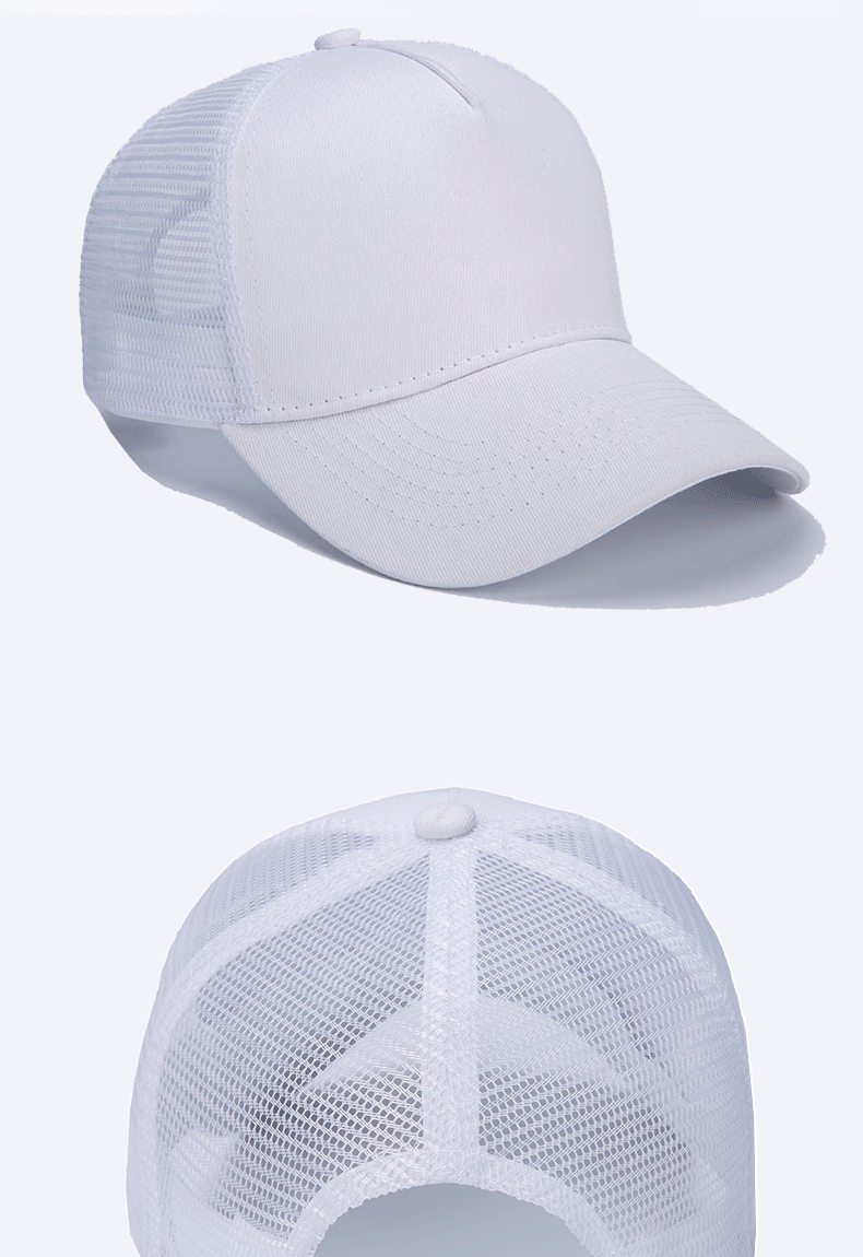 Wholesale Hat Men's Baseball Caps Unisex Casual Decorative Travel Hats Adult Tennis Caps Mesh Hats Custom Embroidery Print Logo