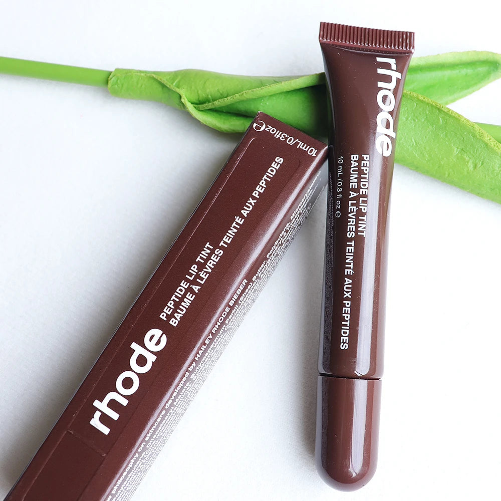 Brand NEW Rhode Fashion Color Lipstick Vanilla Portable Lip Gloss Holder Hot INS Lipstick Salted Caramel Lip Protect Glossy Oil