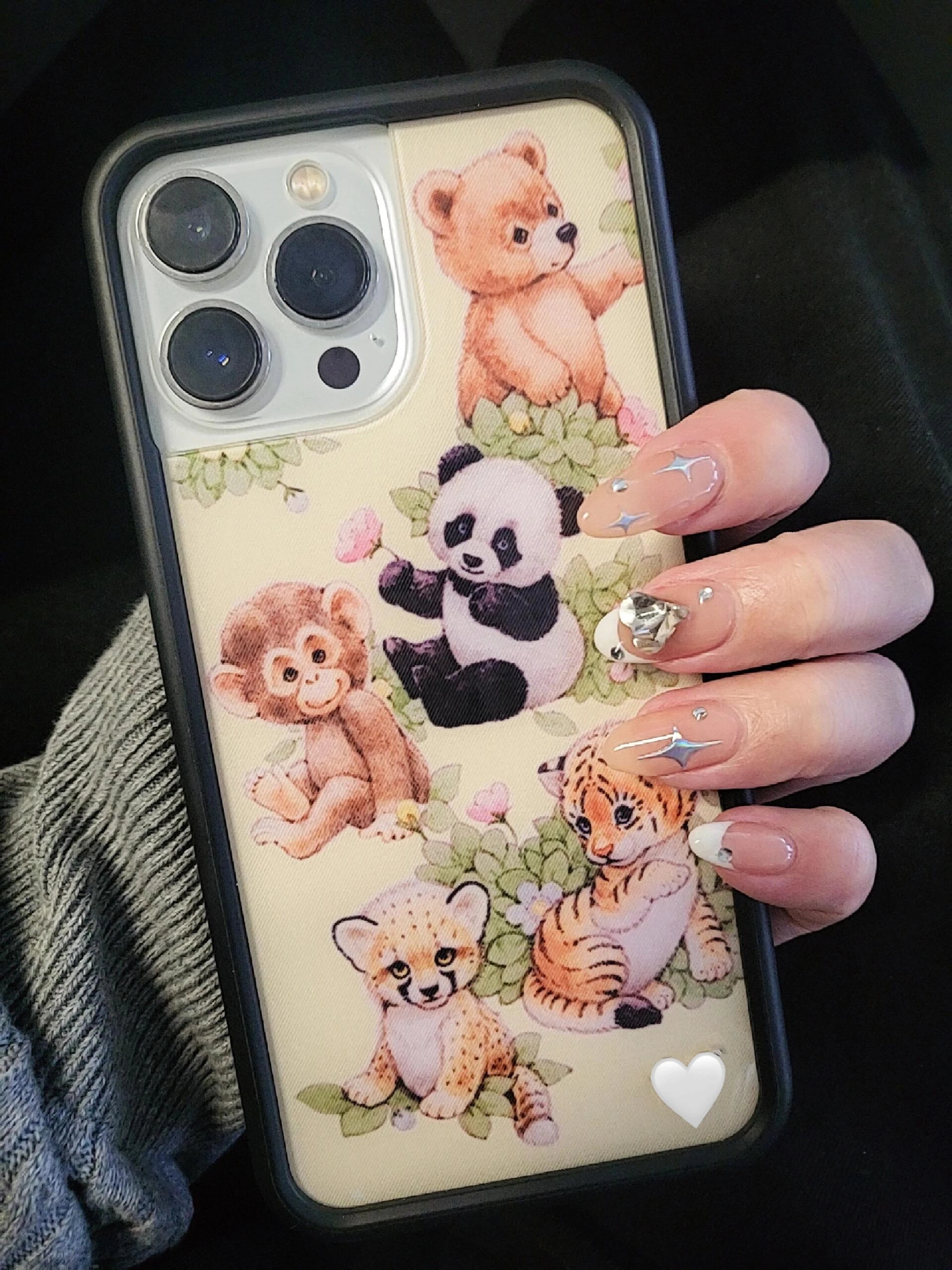 Wildflower Cartoon cute phone case for iPhone Animal Fruit Flower Creative 12 13 14 15 16 Pro Max 14 Plus Strawberry phone case
