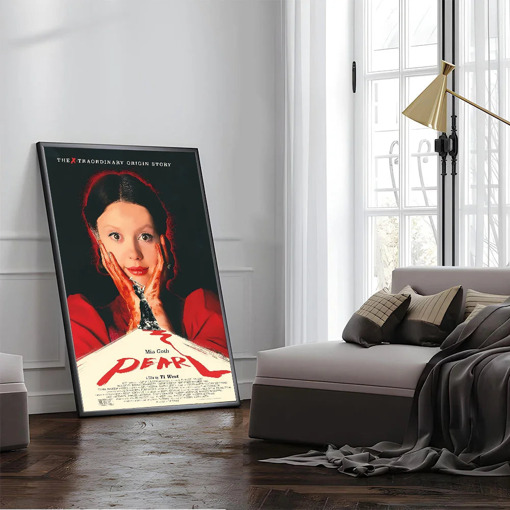 Pearl Posters 2022 Horror Movie Anime Posters Sticky Whitepaper Prints Posters Artwork Kawaii Room Decor