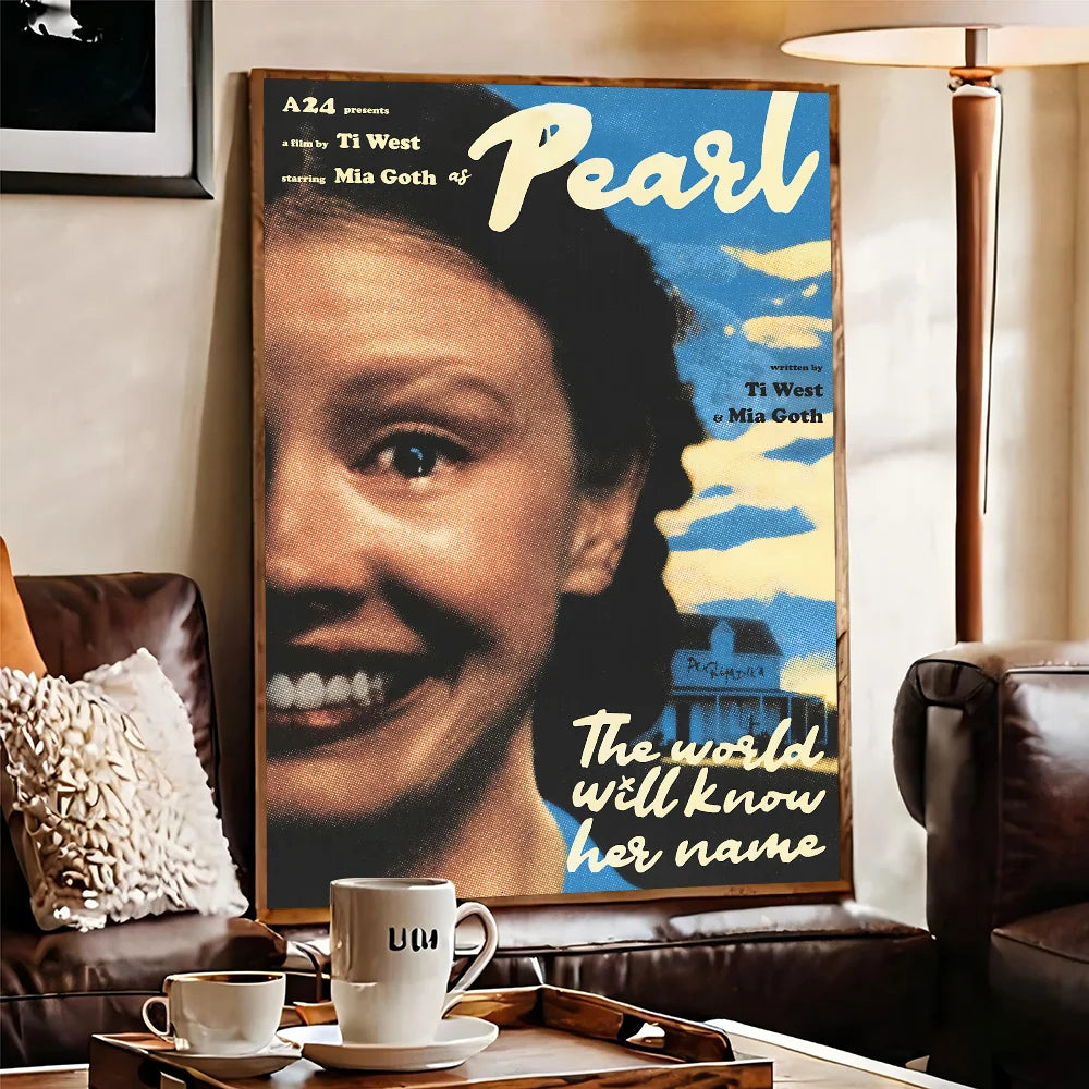 Pearl Posters 2022 Horror Movie Anime Posters Sticky Whitepaper Prints Posters Artwork Kawaii Room Decor