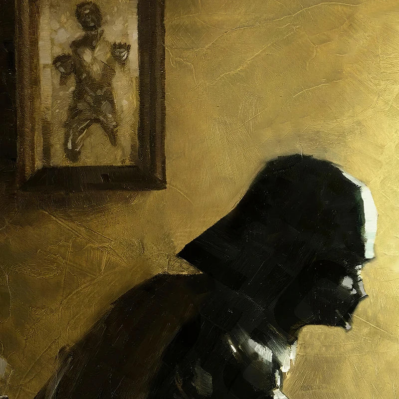 Darth Vader Star Wars Bathroom Art Prints Watercolor Boba Fett Poster Funny Toilet Sign Canvas Painting Restroom Wall Decor