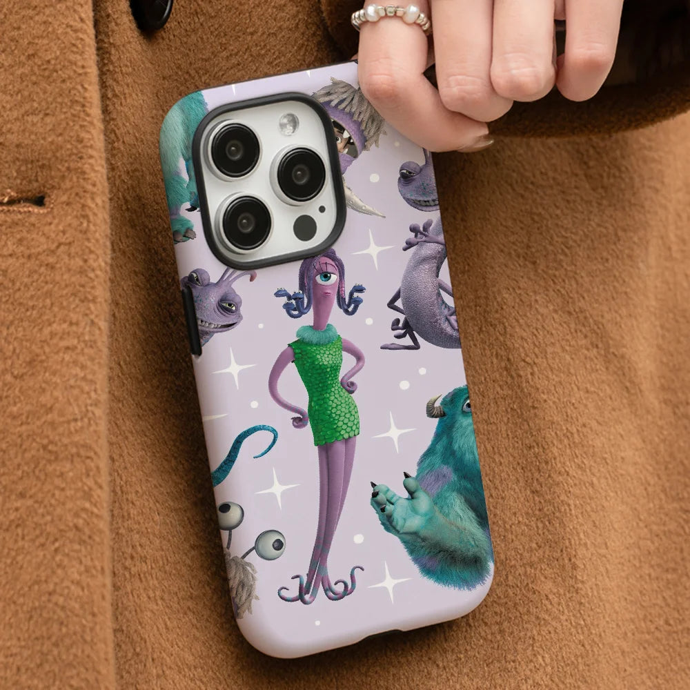 Monsters Inc Sticker Phone Case Phone Case Film shell For iPhone 16 15 14 13 12 11 Pro Max Plus