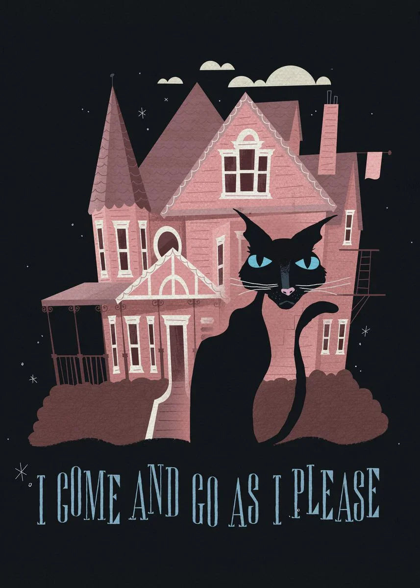 Anime Movie Coraline Poster and Print Cartoon Horror Witch Quotes Canvas Painting Wall Art for Aesthetics Living Room Home Decor
