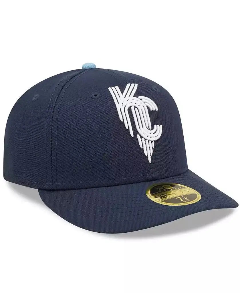 New Era | Men's Navy Kansas City Royals City Connect Low Profile 59FIFTY Fitted Hat