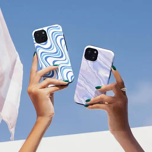 Stay Groovy BURGA Phone Case for iPhone 16 15 14 13 12 11 X XS XR XSMAX 7 8 Pro Max Plus Luxury Double-layer Back Cover