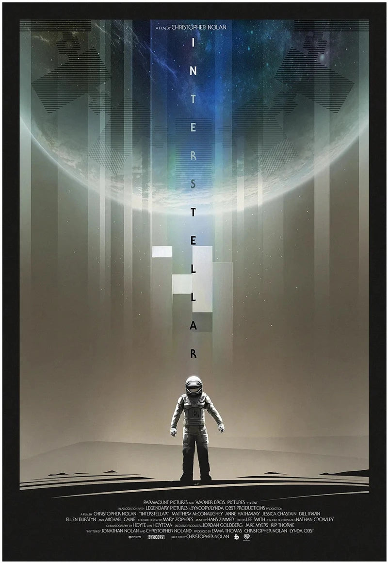 Classic Hot Movie Interstellar Art Home Wall Decoration Quality Canvas Poster Aesthetics Living Bar cafe Posters Wall Picture