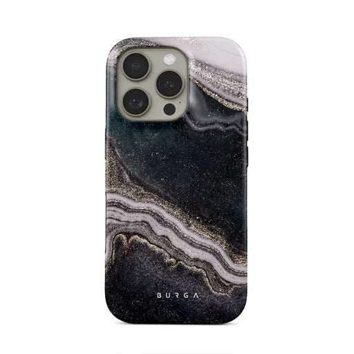 Sparkling Beach BURGA Phone Case for iPhone 16 15 14 13 12 11 X XS XR XSMAX 7 8 Pro Max Plus Luxury Double-layer Back Cover