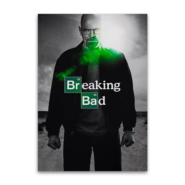 Breaking Bad TV Canvas Wall Art Print Poster Movie Art Decorative Painting Modern Home Decor Gift Unframed
