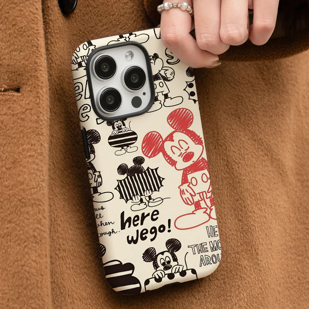 Yo Amo Los Pandas Phone Case Phone Case Film shell For iPhone 16 15 14 13 12 11 Pro Max Plus