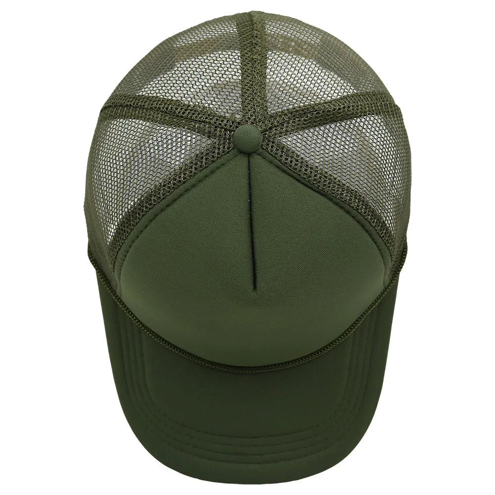 Customized Logo Summer Baseball Caps Men Mesh 5 Panel Cheaper Trucker Hats Outdoor Sport Snapback Caps Women Sun Dad Hat Gorras