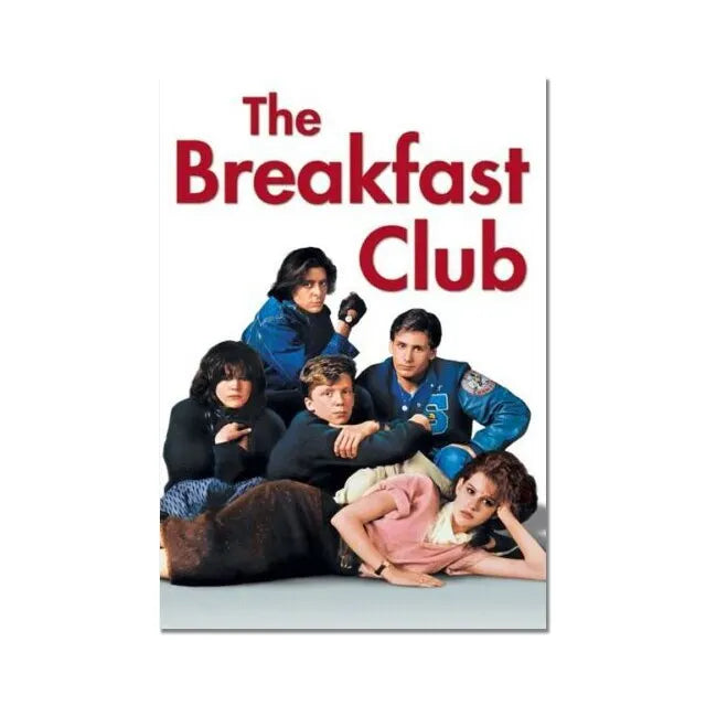80s Classic Movie Posters Canvas Print - HD Wall Art for Bar & Living Room Decor