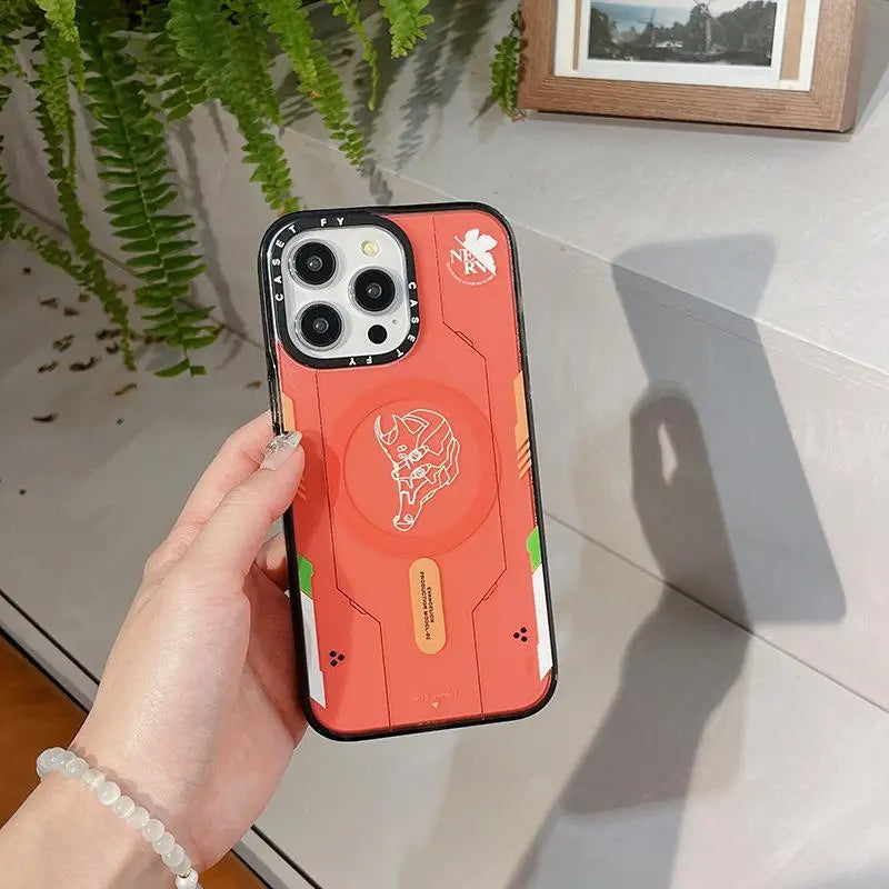 Joint EVA Fighter Is Suitable for Apple iPhone 16 ProMax Magnetic Phone Case 15/14plus Protective Case 13