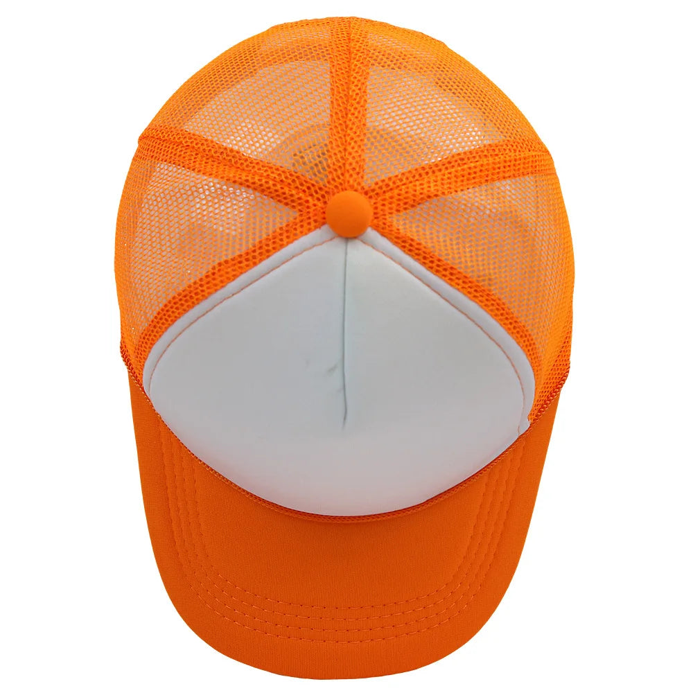 Customized Logo Summer Baseball Caps Men Mesh 5 Panel Cheaper Trucker Hats Outdoor Sport Snapback Caps Women Sun Dad Hat Gorras
