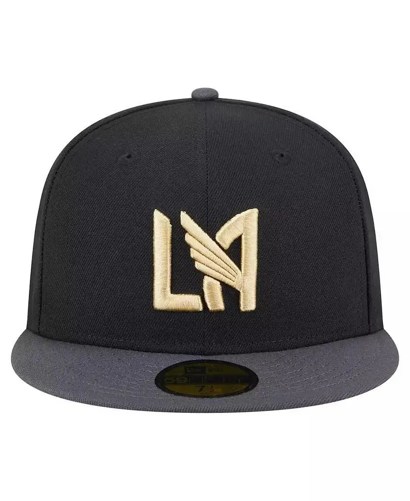 New Era | Men's Black LAFC 2025 Kickoff 59FIFTY Fitted Hat