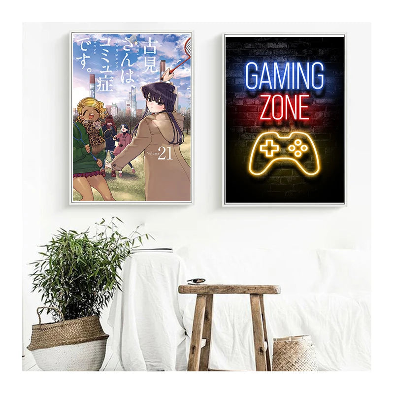 Hot Anime Posters NANA Retro Kraft Paper Sticker Poste 2021 Arrivals Bar Cafe Decor Nostalgia Gift Funny Prints Wall Paintings