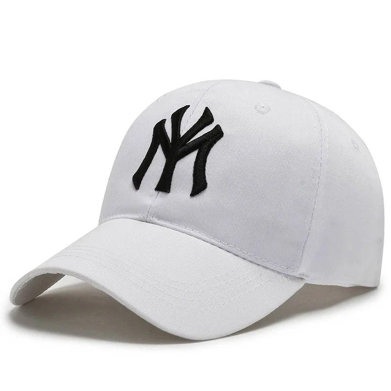 Fashion New MY Embroidered Baseball Cap Men Women Outdoor Sport Visor Sun Hat Adjustable Breathable Snapback Hip Hop Hats Gorras