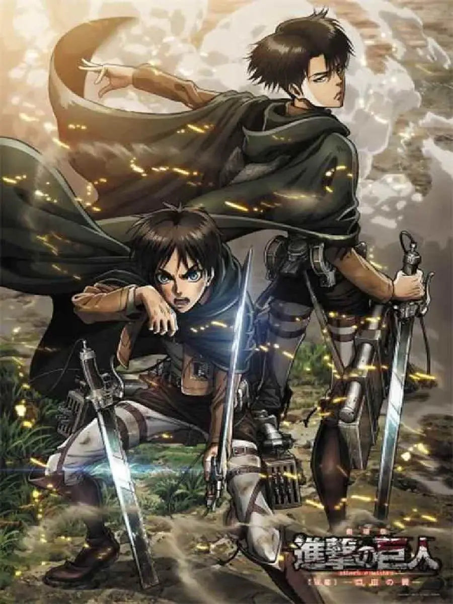 Anime Attack on Titan Final Season Poster Aesthetic Manga Canvas Painting for Home Kids Room Wall Art Mural Decor