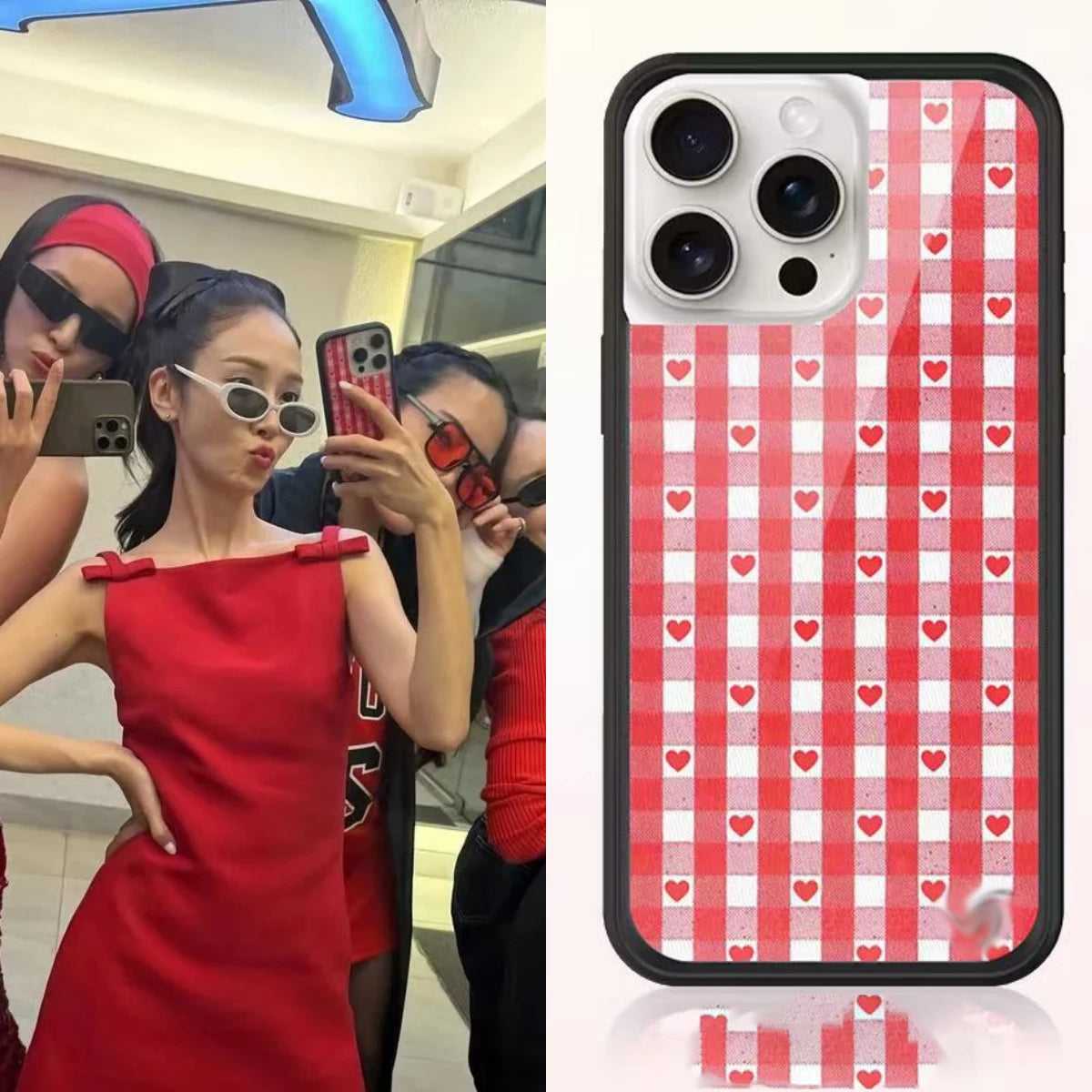 Wildflower 3D Ins Strawberry cherry Phone Case for iPhone 15 14 13 Pro Max 13pro 14pro 15pro WF Cute Cartoon Cover Funda