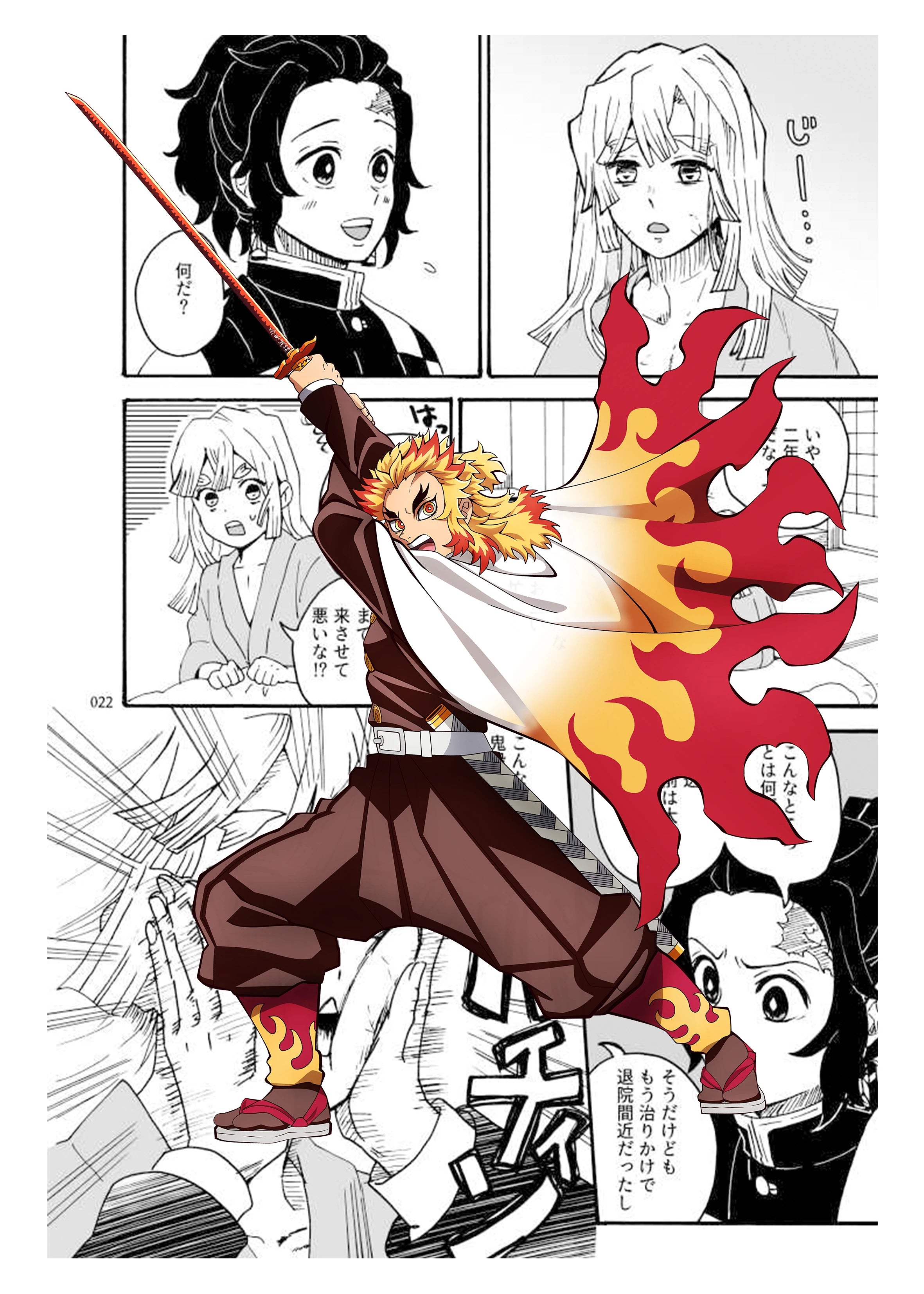 Japan Anime Figure Demon Slayer Picture Art Home Decor Canvas Painting Poster For Living Kids Room Sofa Wall Decoration Posters