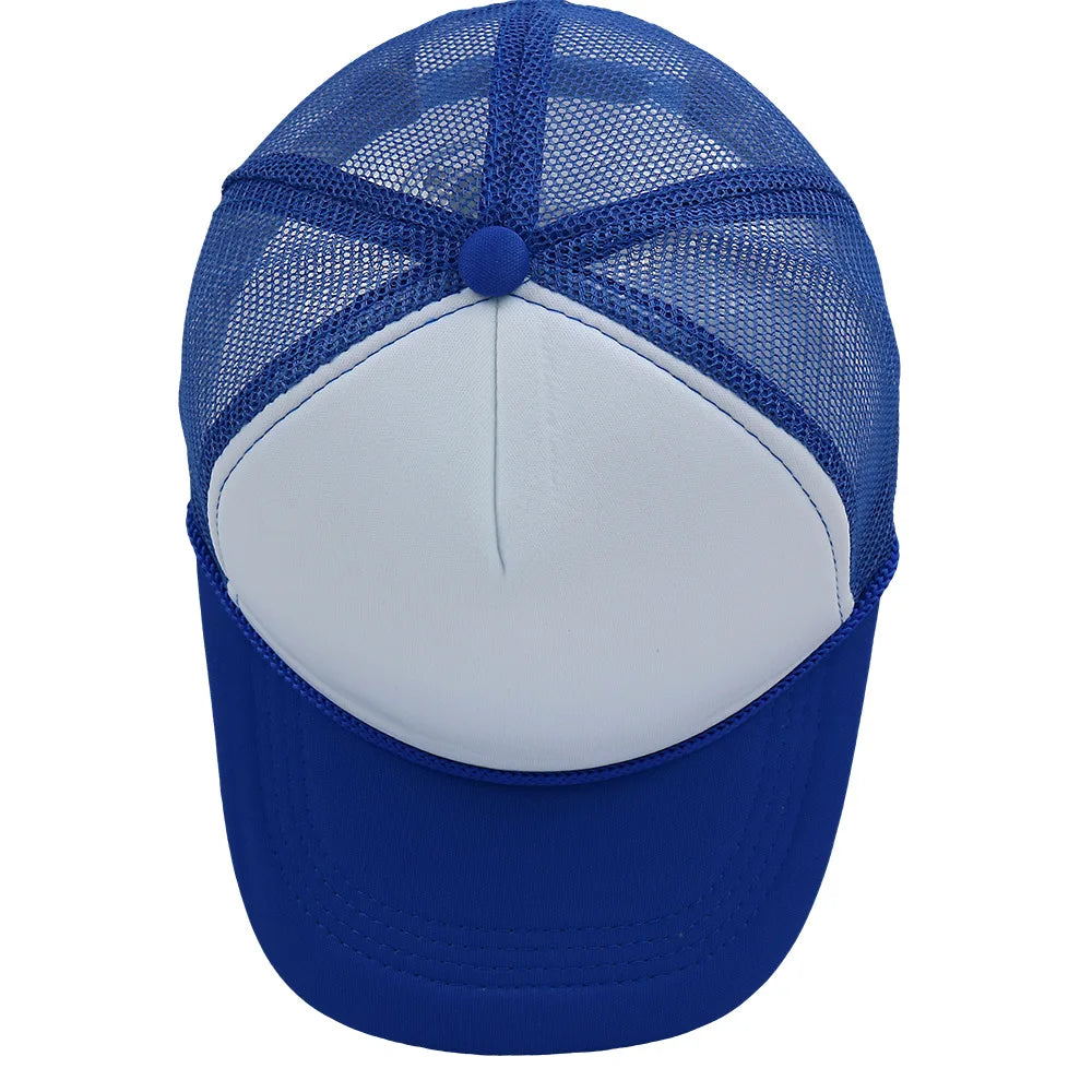 Customized Logo Summer Baseball Caps Men Mesh 5 Panel Cheaper Trucker Hats Outdoor Sport Snapback Caps Women Sun Dad Hat Gorras
