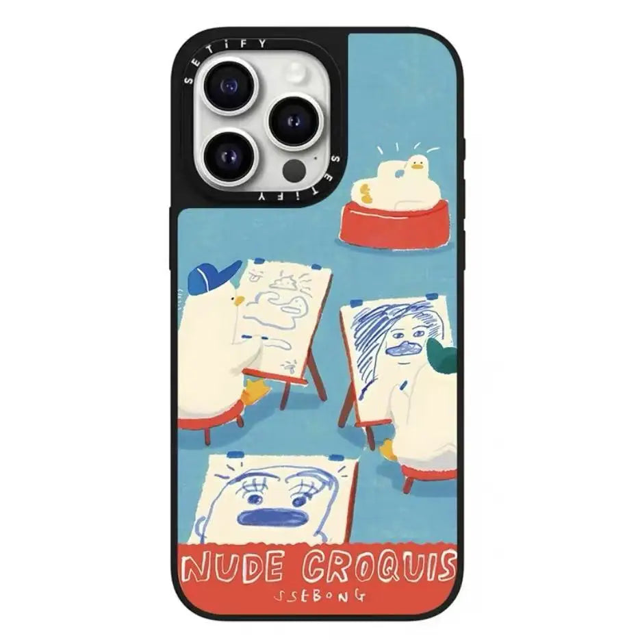Classic Style iPhone Case Compatible with Apple 15Promax Protective Cover for iPhone 14/13/12/11