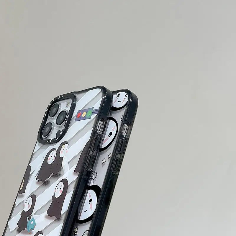 Cute Classic Anime Suitable for Apple iPhone 15 ProMax Magnetic Phone Case 13 Trendy Brand Wireless Charging 14pro