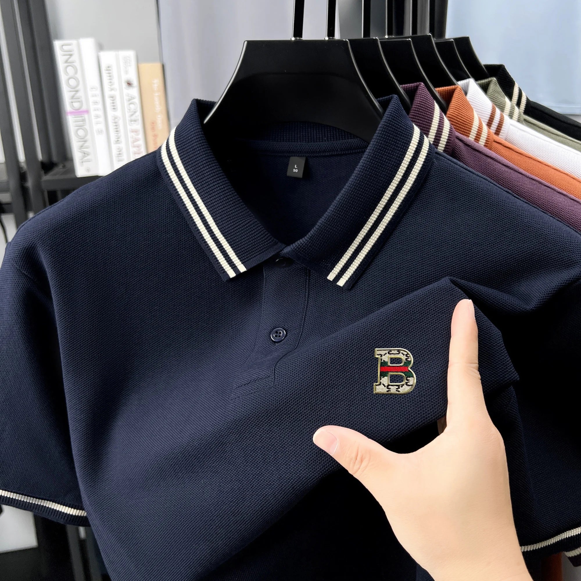 100% pure cotton summer mens custom relief design short sleeve new fashion hot selling polo shirt breathable comfort T-shirt top