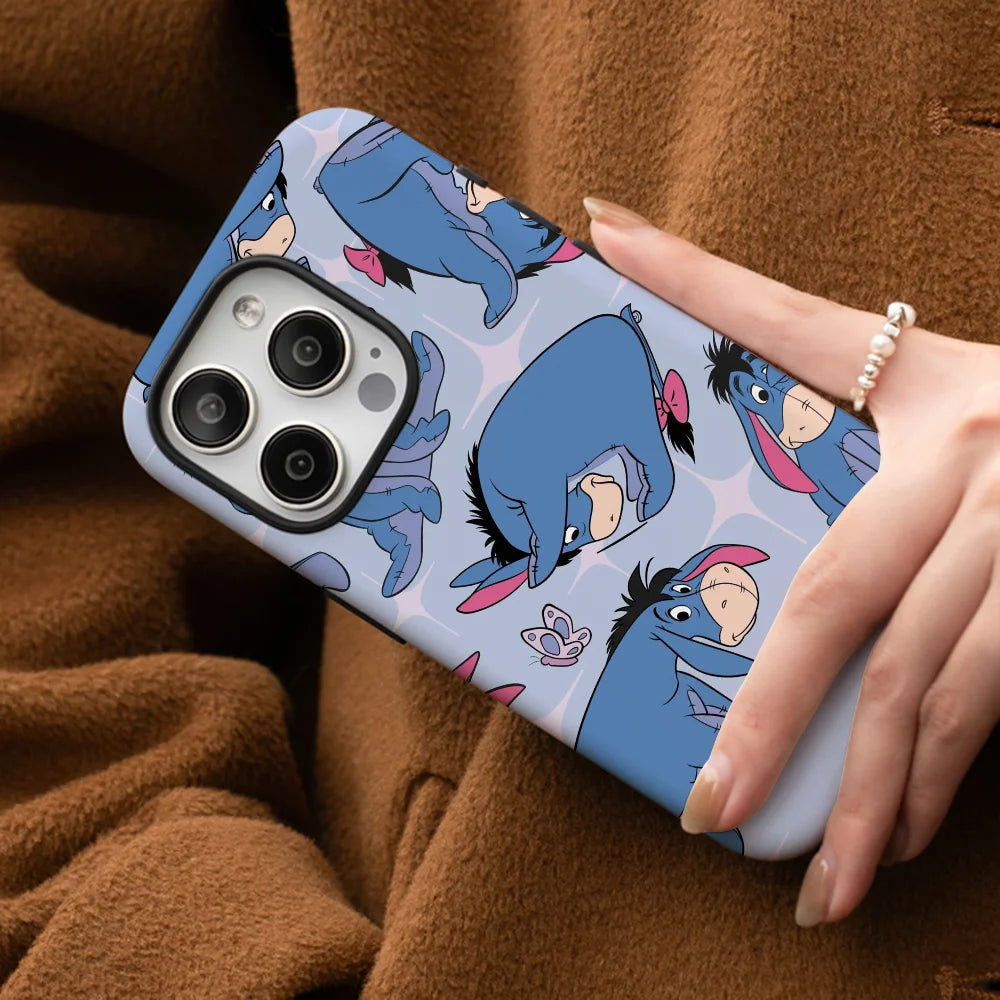 E-Eeyore Phone Case Phone Case Film shell For iPhone 16 15 14 13 12 11 Pro Max Plus