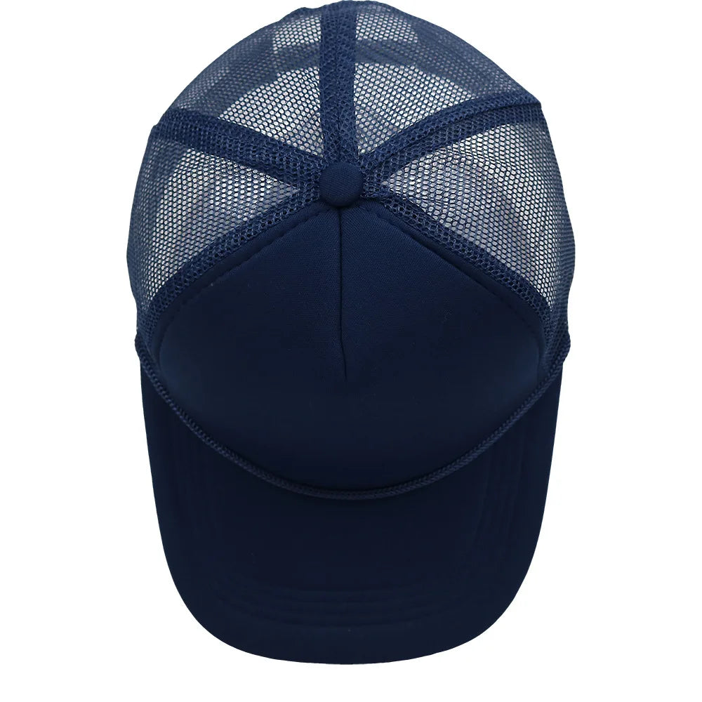 Customized Logo Summer Baseball Caps Men Mesh 5 Panel Cheaper Trucker Hats Outdoor Sport Snapback Caps Women Sun Dad Hat Gorras