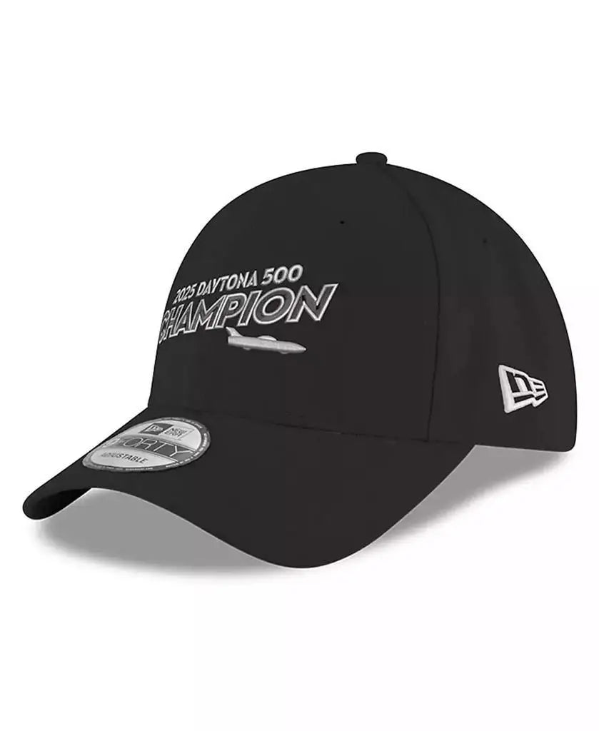 New Era | Men's Black William Byron 2025 Daytona 500 Champion 9FORTY Adjustable Hat