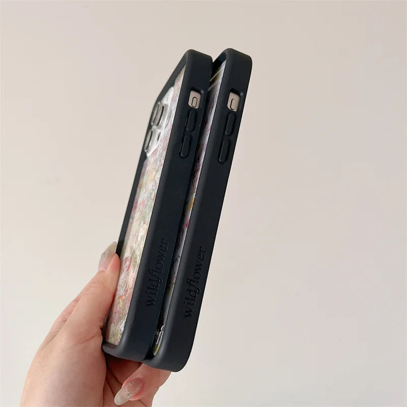 Wildflower 3D Girls bow high heels Phone Case for iPhone 16 15 14 13 12 Pro Max Plus 16pro 15pro WF Rabbit Cute Cartoon Cover