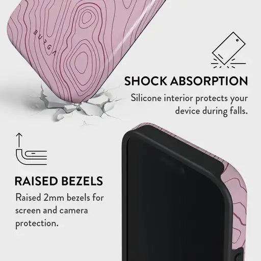 Maze BURGA Phone Case for iPhone 16 15 14 13 12 11 X XS XR XSMAX 7 8 Pro Max Plus Luxury Double-layer Back Cover
