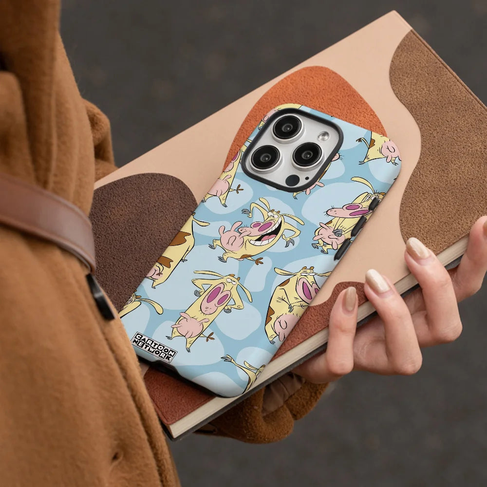 Cartoon Cow Phone Case Phone Case Film shell For iPhone 16 15 14 13 12 11 Pro Max Plus