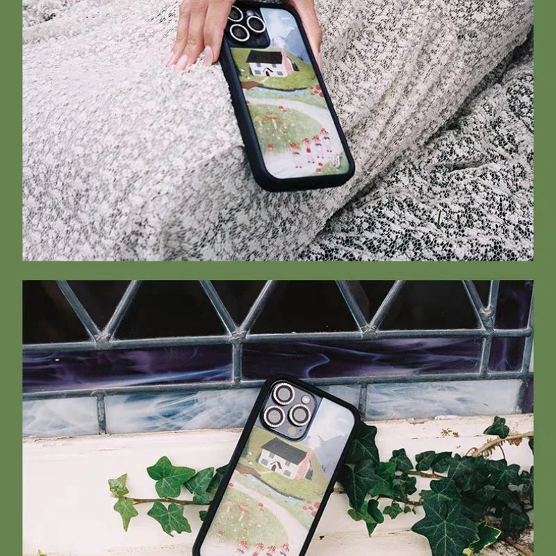 Wildflower Nara Smith Phone Case for Apple iPhone 12 13 14 15 16 Pro Max Plus 16pro 15pro House Pastoral wf Girl Cover Funda