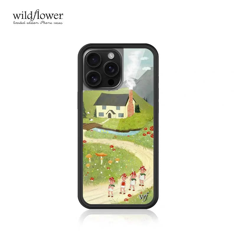 Wildflower Nara Smith Phone Case for Apple iPhone 12 13 14 15 16 Pro Max Plus 16pro 15pro House Pastoral wf Girl Cover Funda
