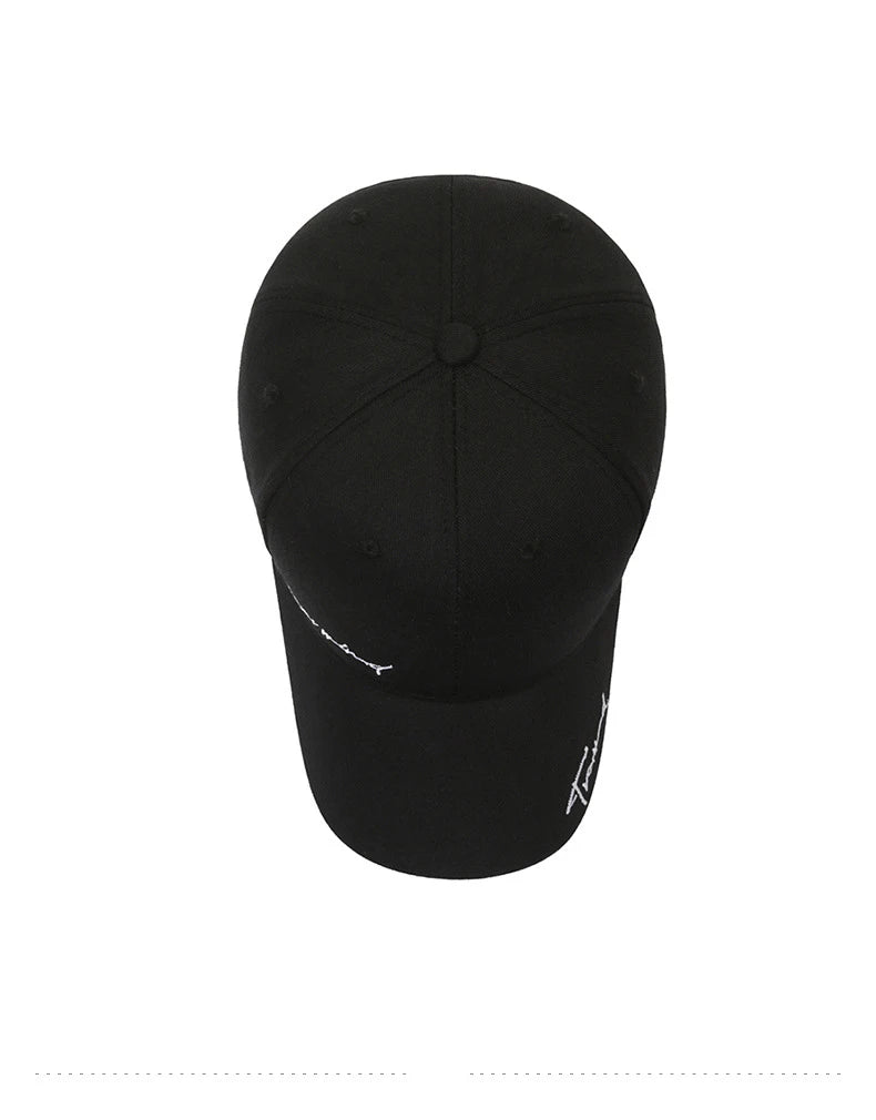 New Embroidery Baseball Cap For Men Women Hat Solid Sunscreen Baseball Hats Cotton Outdoor Sport Running Visor Casual Cap