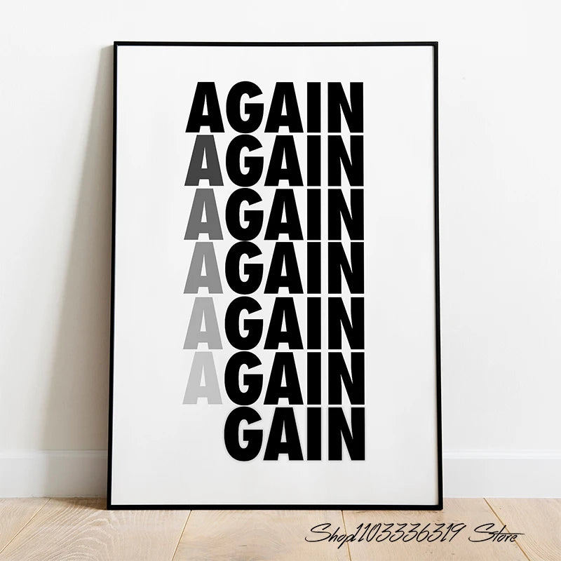 Modern Motivational Quotes Inspirational Discipline Art Poster Canvas Painting Wall Prints Picture for Living Room Home Decor