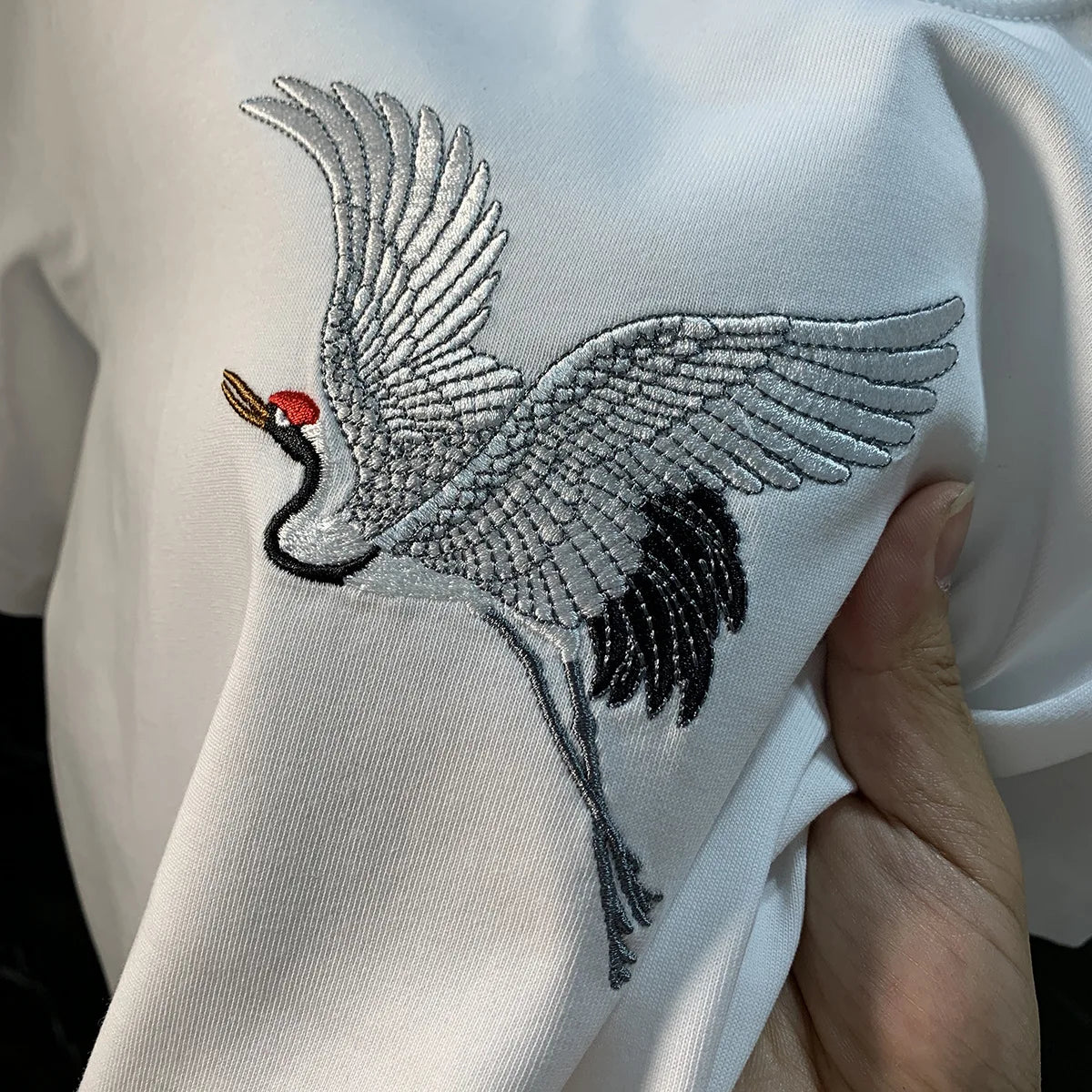 Chinese ethnic style embroidered printed short sleeved T-shirt for men's summer fashion, casual, versatile and trendy top