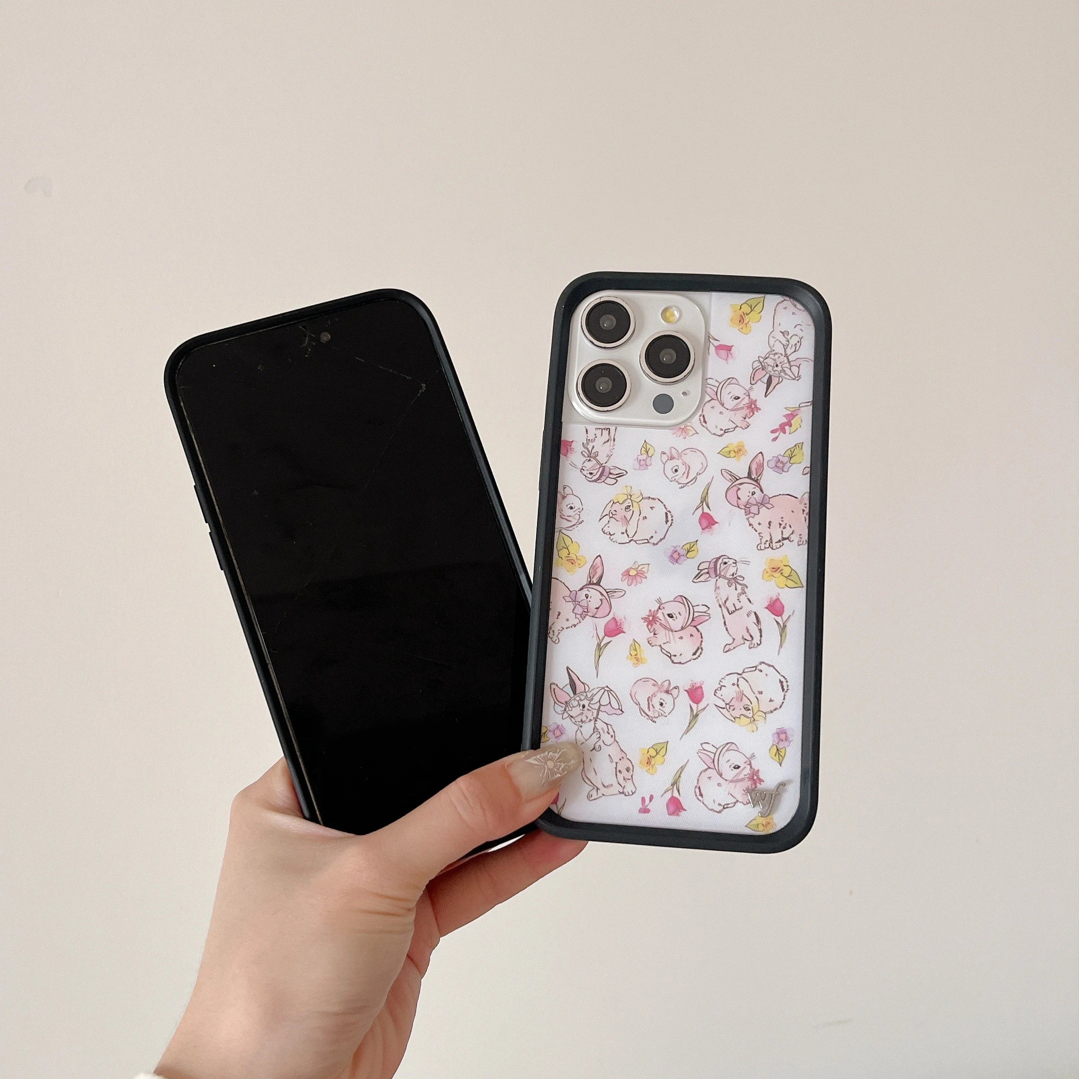 Wildflower 3D Heart Love Flower Cherry Cake Case For iPhone 15 14 13 12 16 Pro Max WF Fashion Girl Bow Ballet Dance Shoes Cover