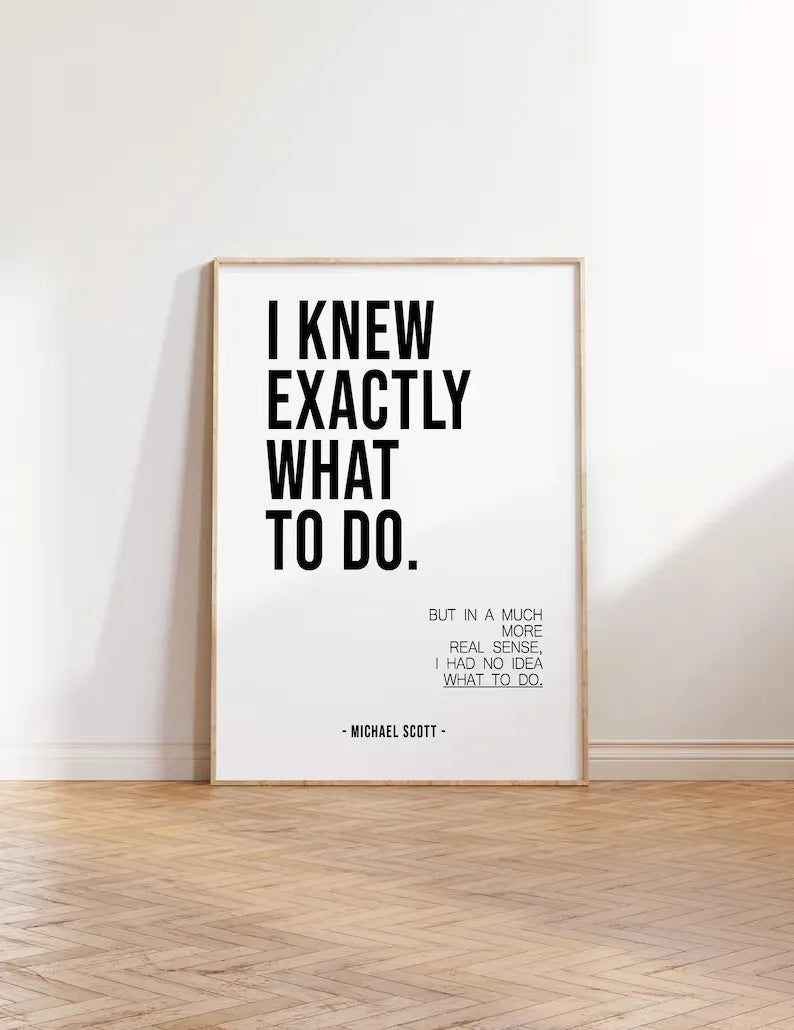 The Office Classic Tv Show Michael Scott Motivational Quotes Poster Canvas Painting Wall Art Pictures Office Home Decor Gift