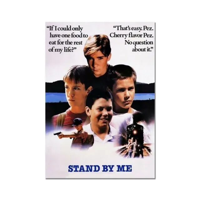 80s Classic Movie Posters Canvas Print - HD Wall Art for Bar & Living Room Decor