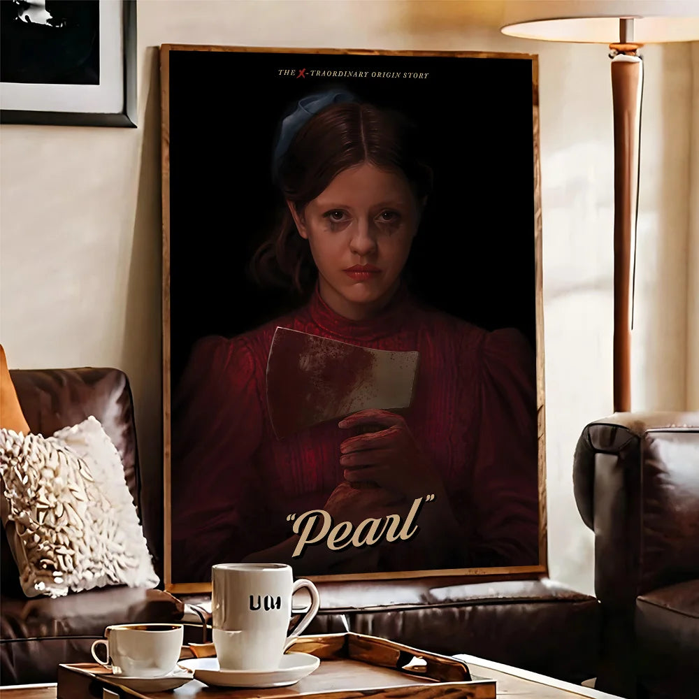 Pearl Posters 2022 Horror Movie Anime Posters Sticky Whitepaper Prints Posters Artwork Kawaii Room Decor