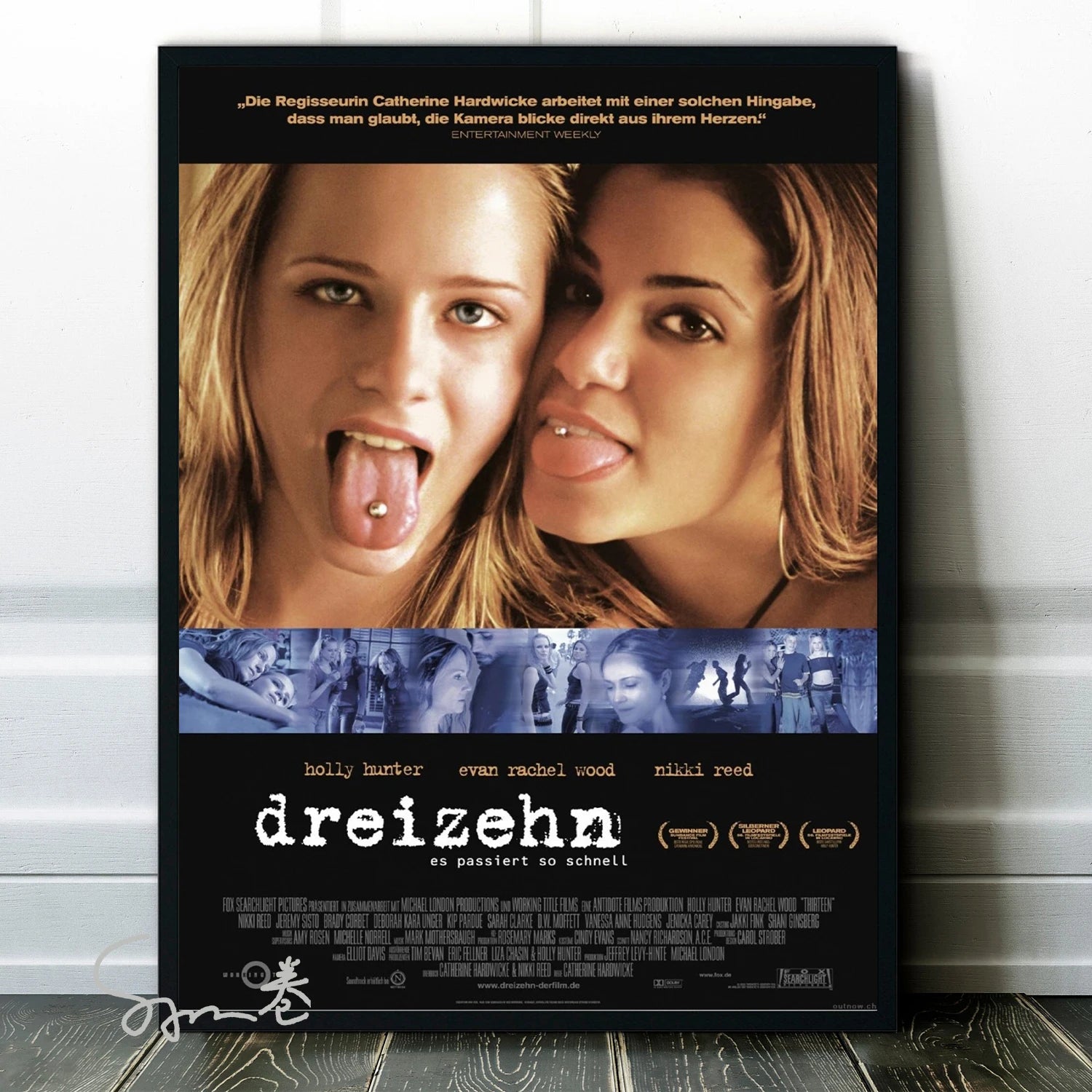 Thirteen Movie Film Poster Canvas Printing Teenage Movie Thirteen Wall Art Decor Home Room Cinema Aesthetic Wall Decoration Gift