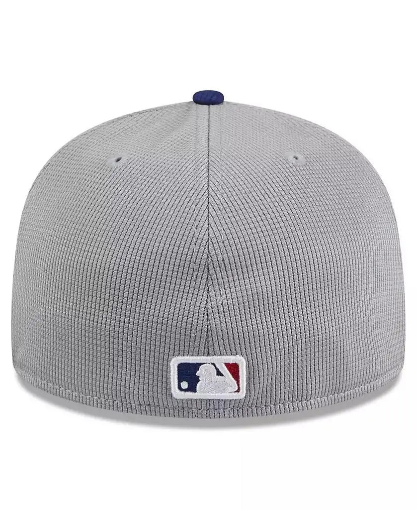 New Era | Men's Gray Los Angeles Dodgers 2024 Batting Practice 59FIFTY Fitted Hat