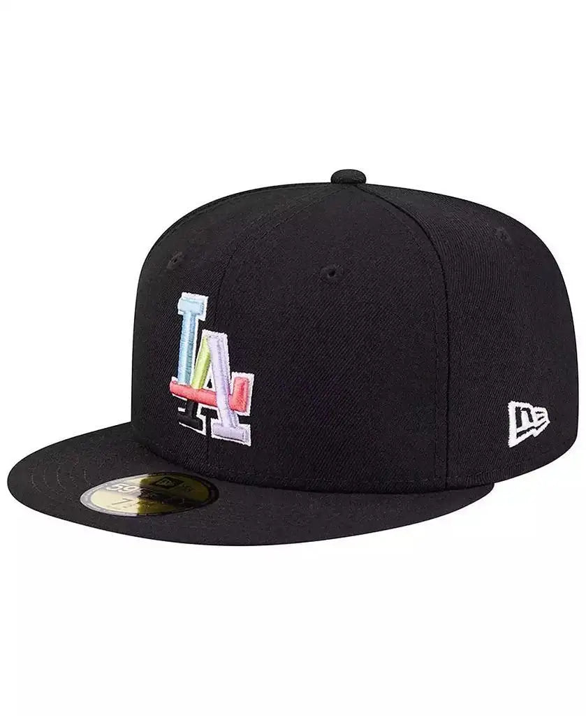 New Era | Men's Black Los Angeles Dodgers Multi-Color Pack 59FIFTY Fitted Hat