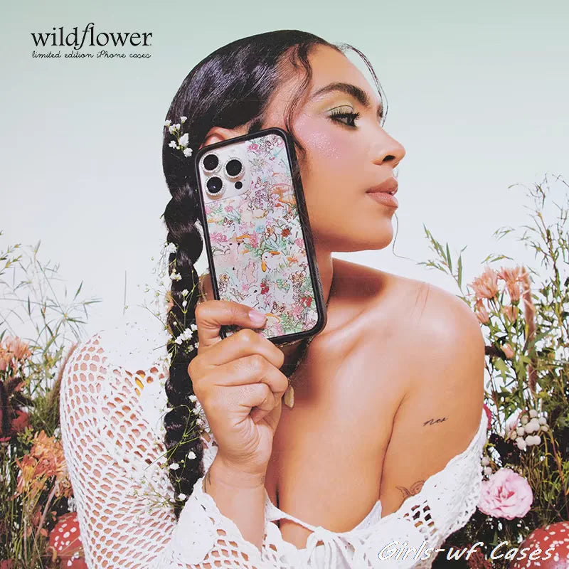 Wildflower wild Grassland Deer Duck Phone Case for iPhone 16 15 14 13 12 Pro Max Plus WF Girls Taylor Giavasis Cover Cases