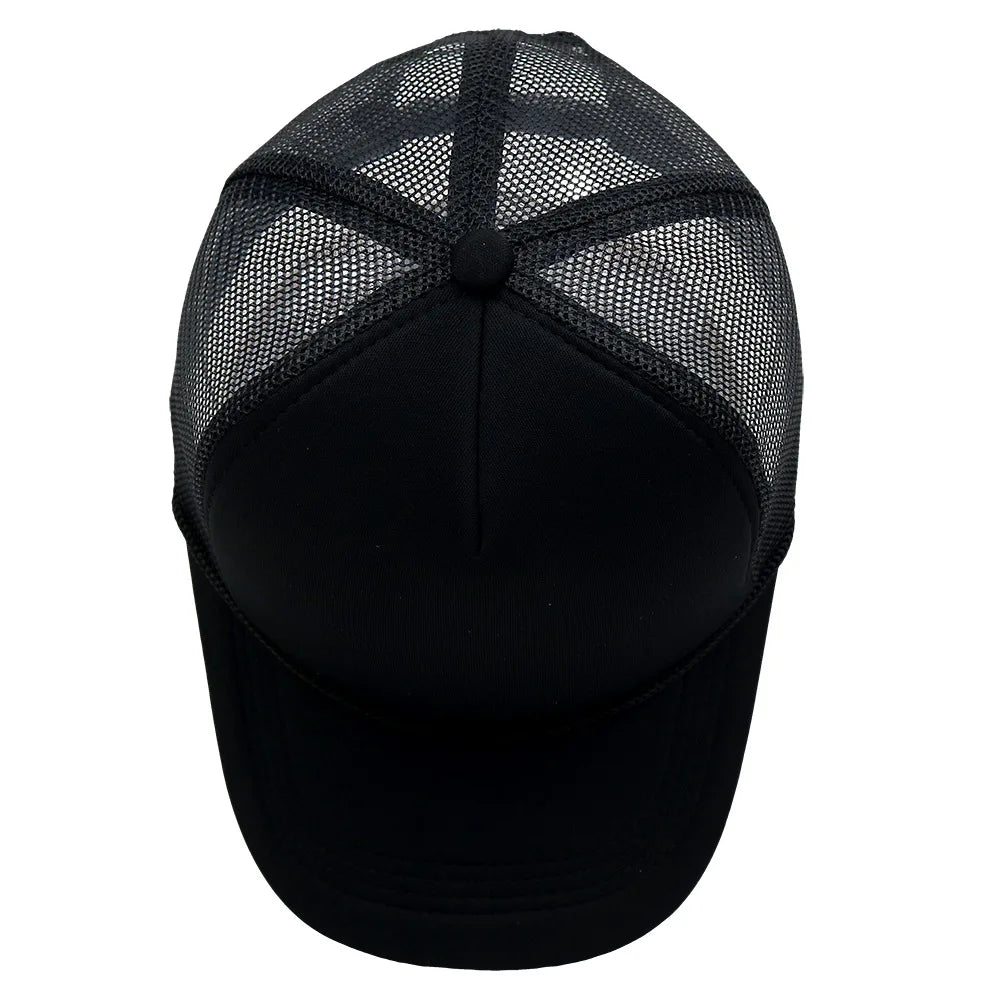Customized Logo Summer Baseball Caps Men Mesh 5 Panel Cheaper Trucker Hats Outdoor Sport Snapback Caps Women Sun Dad Hat Gorras