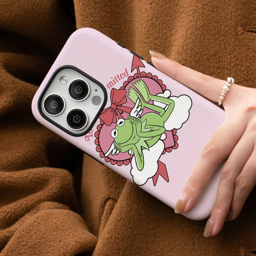K-Kermit T-Totally K-Kermitted Phone Case Phone Case Film shell For iPhone 16 15 14 13 12 11 Pro Max Plus